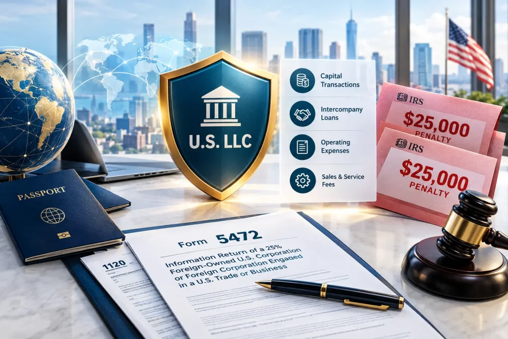 Navigating Form 5472 Compliance: Protecting Foreign-Owned U.S. LLCs from Automated $25,000 Penalties